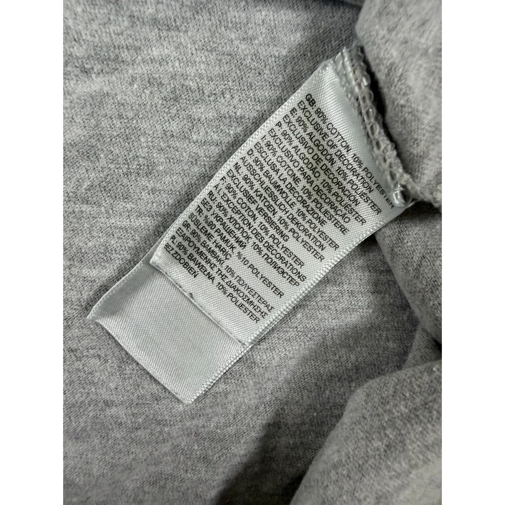 The North Face Men's XL Gray Box Logo Graphic T Shirt Outdoor Streetwear Tee